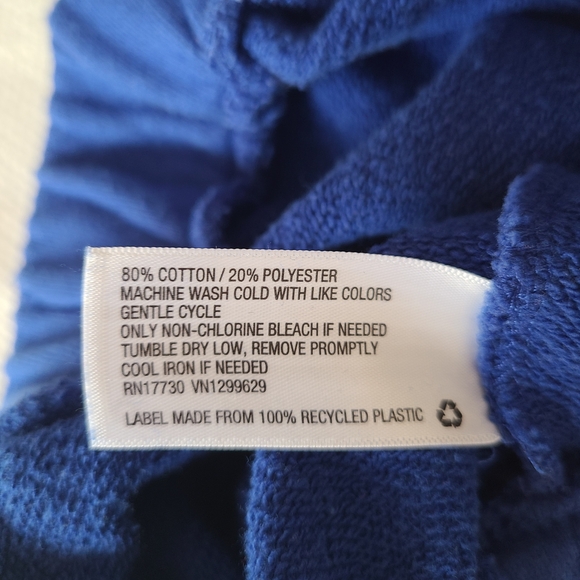 Wild Fable Royal Blue Cropped Hoodie XS - Picture 6 of 8